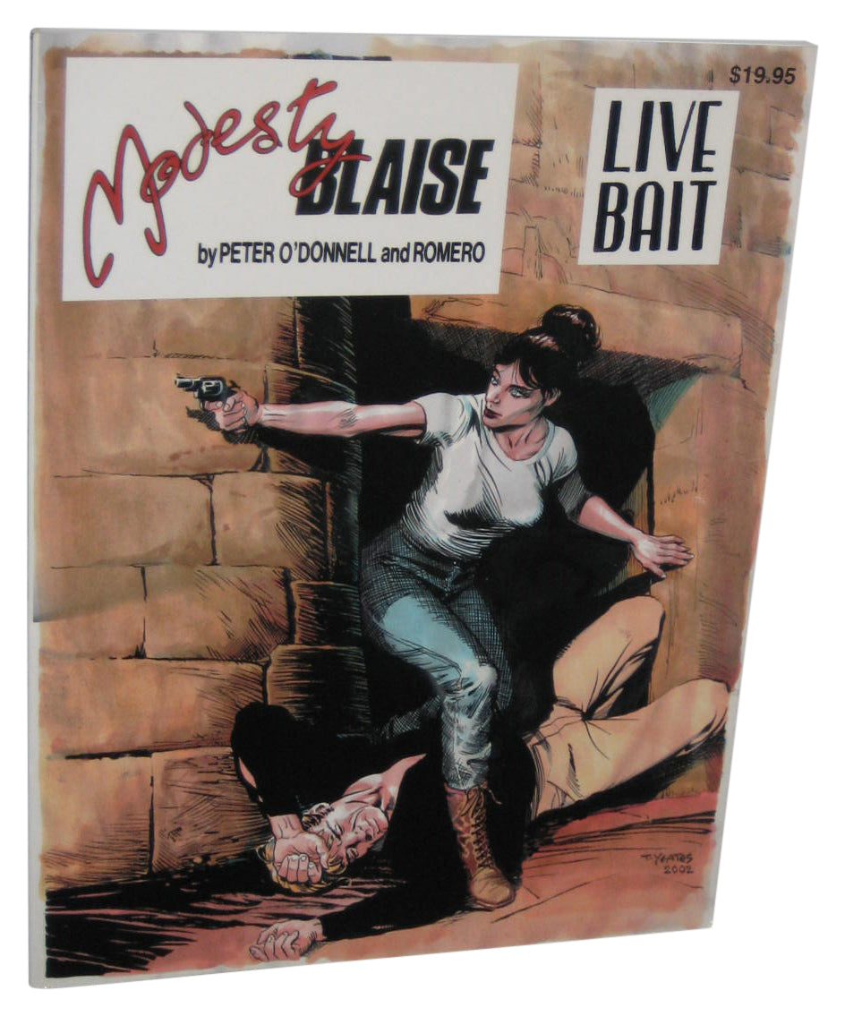 Modesty Blaise Live Bait Paperback Book - (Peter O'Donnell & Romero)