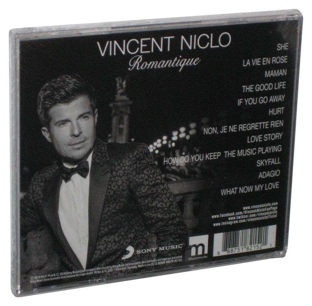 Vincent Niclo Romantique (2016) Audio Music CD