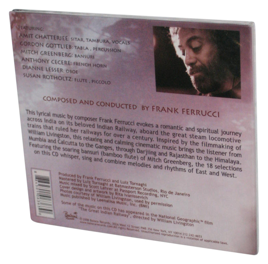 Frank Ferrucci Film Music Inspired By The Indian Railway (2008) Audio Music CD