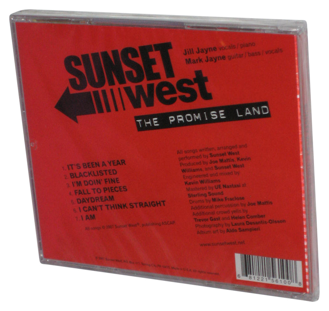 Sunset West Promise Land (2007) Audio Music CD