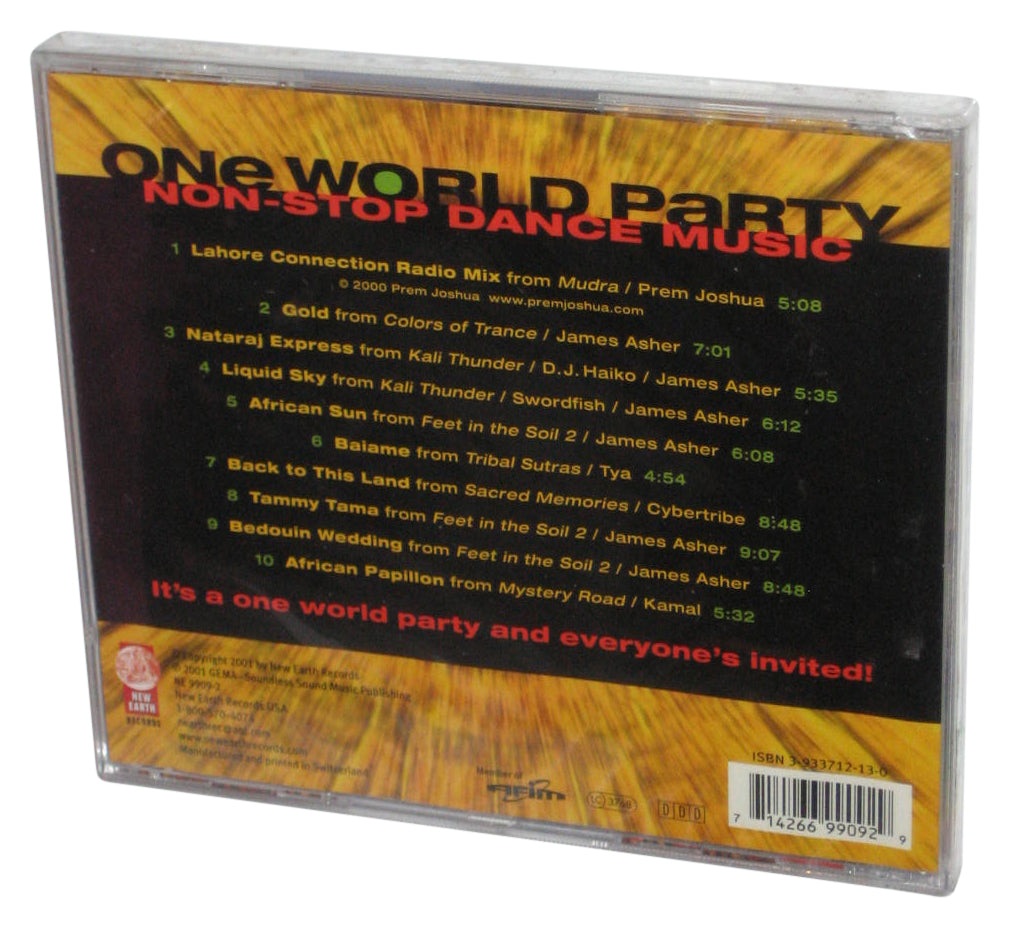 James Asher One World Party Global Fusion (2001) Audio Music CD