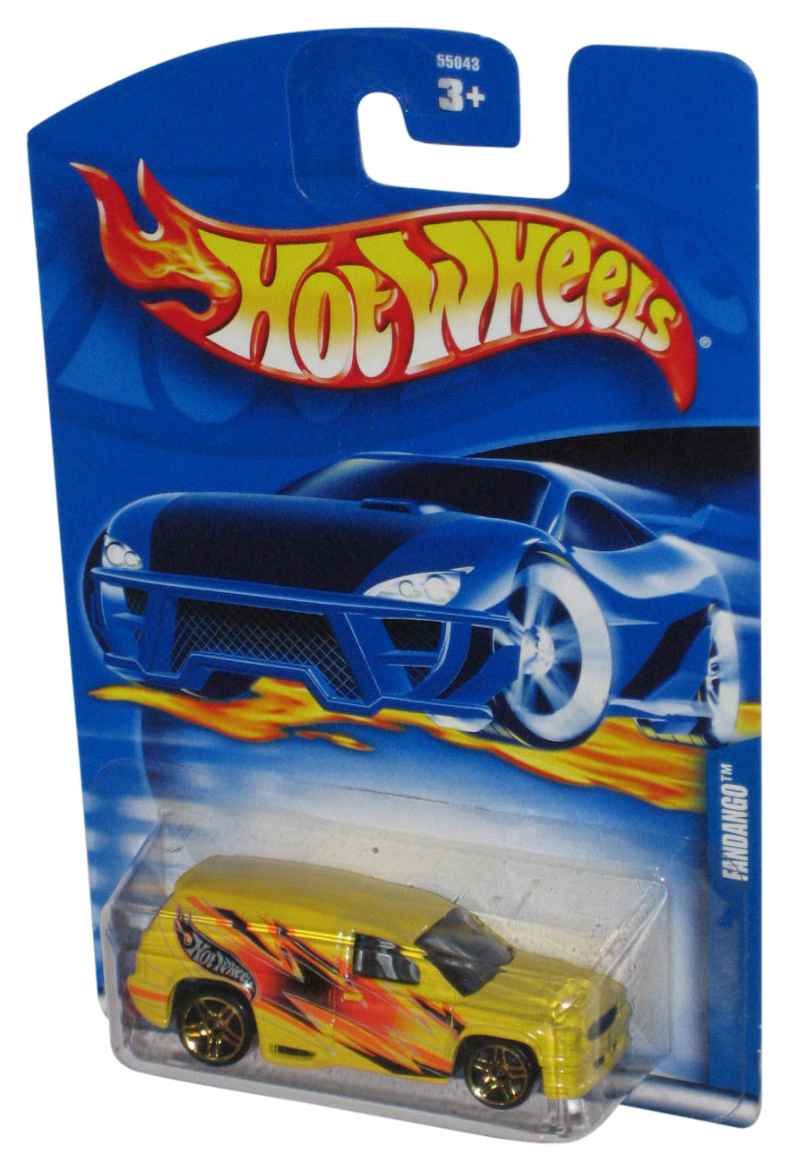 Hot Wheels Fandango (2000) Yellow Die-Cast Toy Collector Car #158