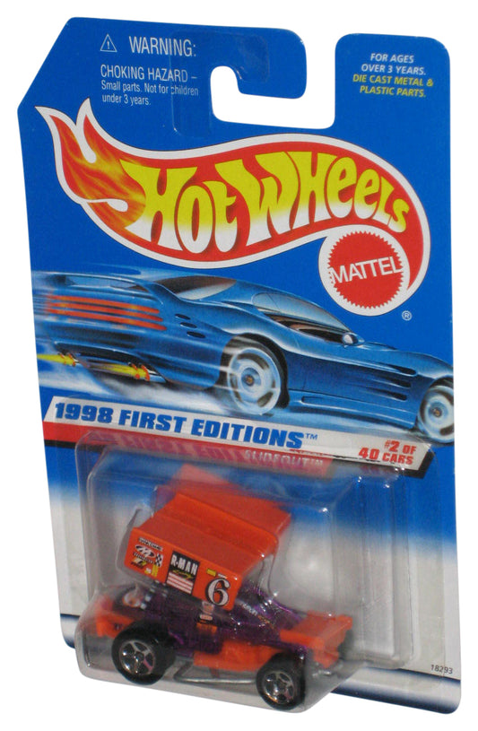 Hot Wheels 1998 First Editions 2/48 Slideout Orange & Purple Toy Car 640