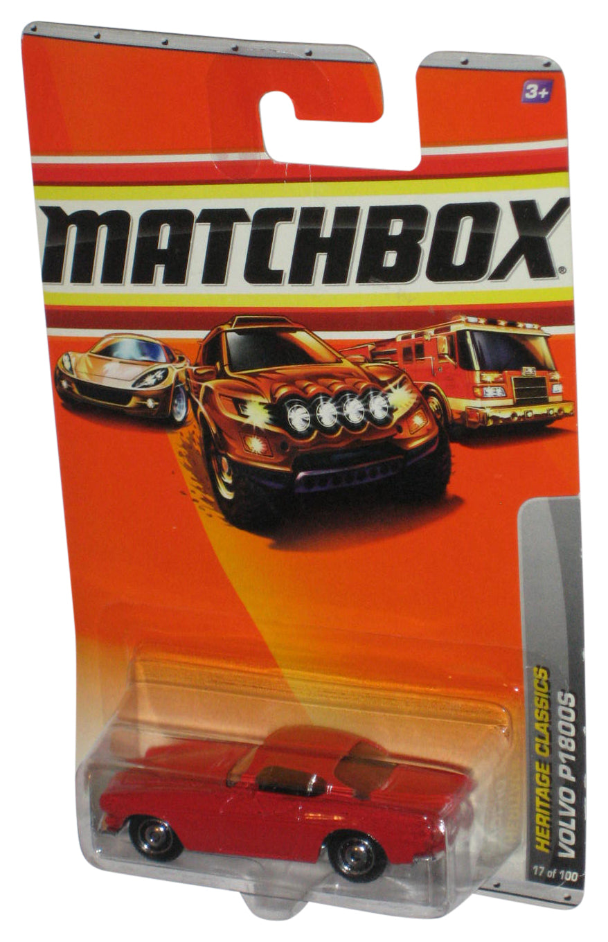 Matchbox Heritage Classics (2009) Red Volvo P1800S Toy Car 17/100