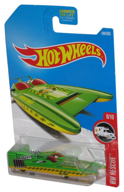 Hot Wheels HW Rescue 8/10 (2015) Green H2GO Die-Cast Toy Car 184/365