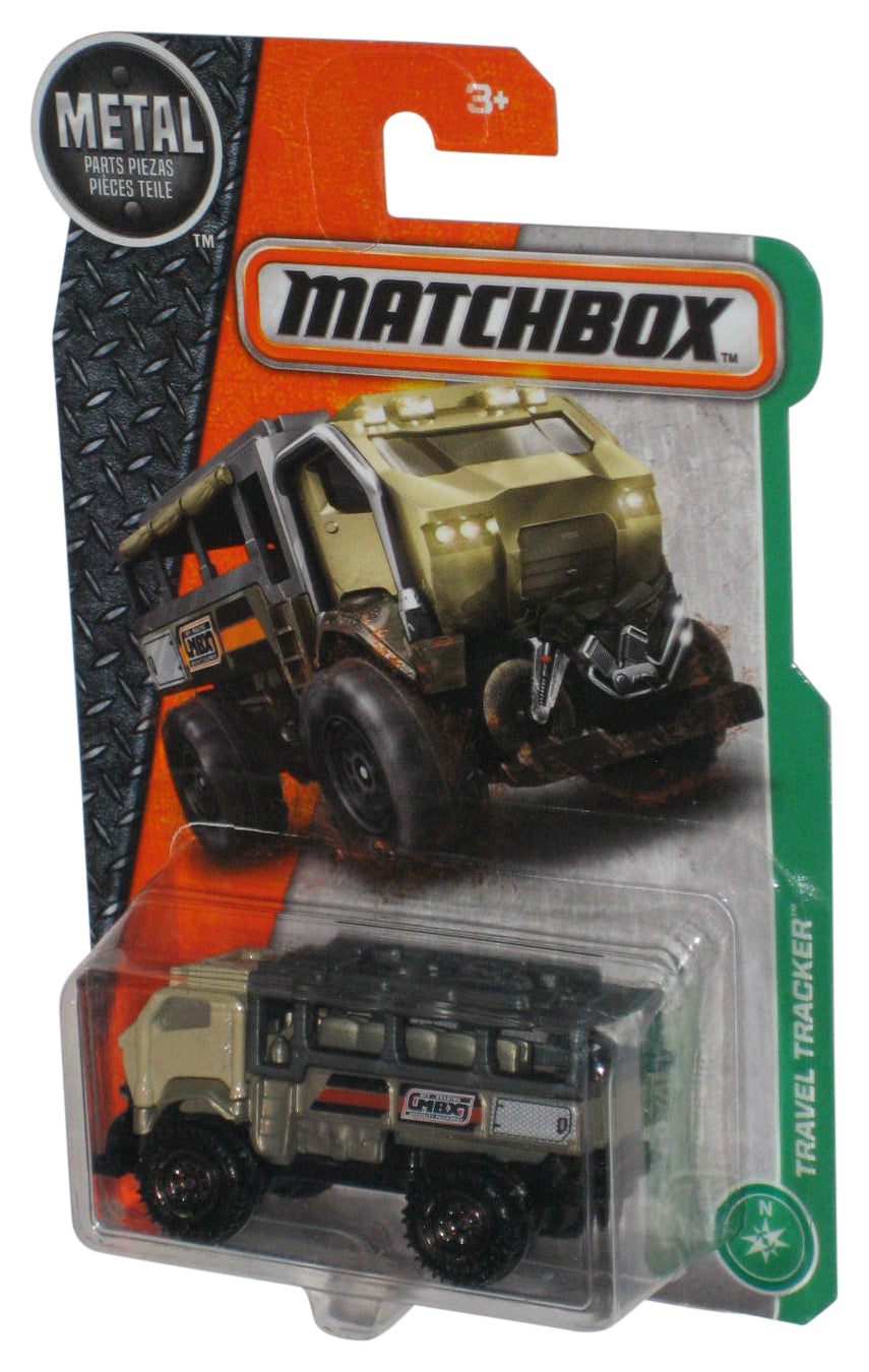 Matchbox Metal (2016) Beige & Silver Travel Tracker Toy Truck 96/125