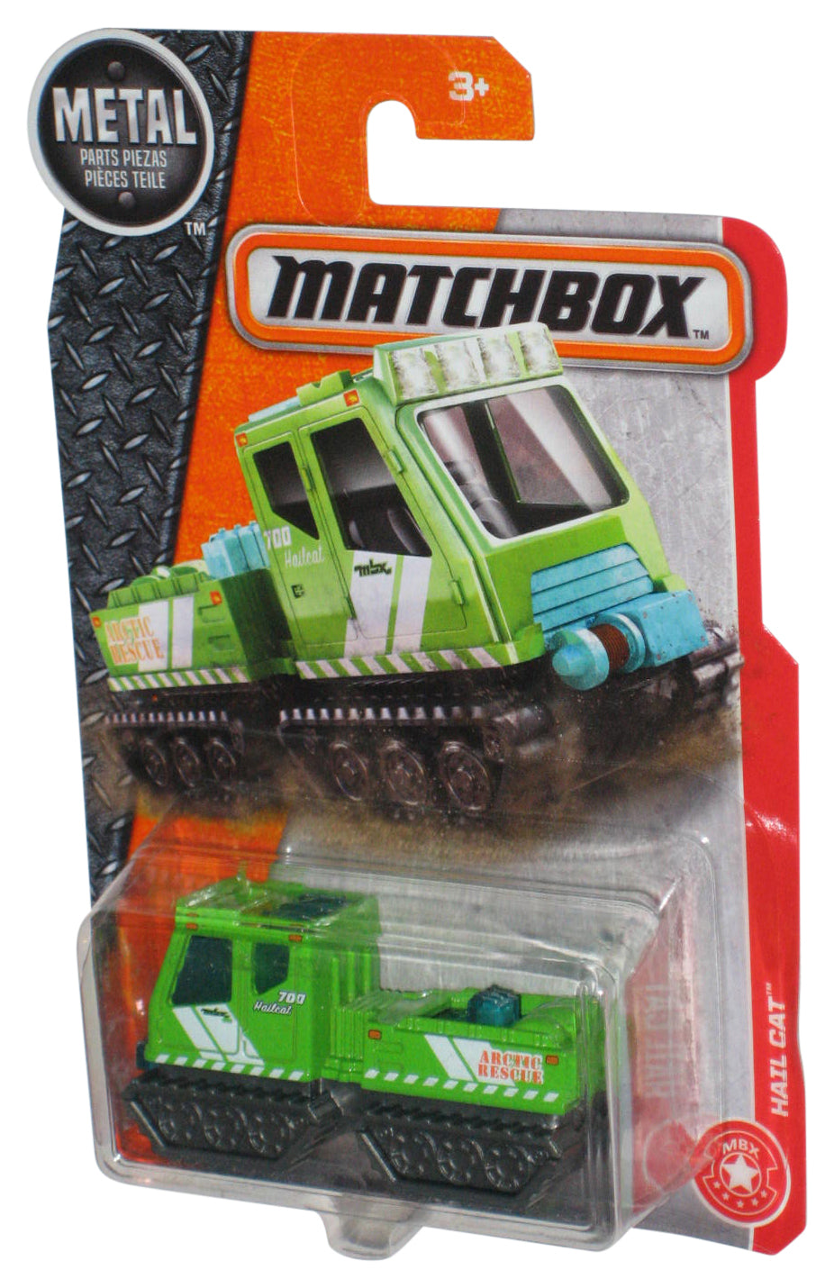 Matchbox Metal (2016) Green Hail Cat Toy Vehicle 59/125