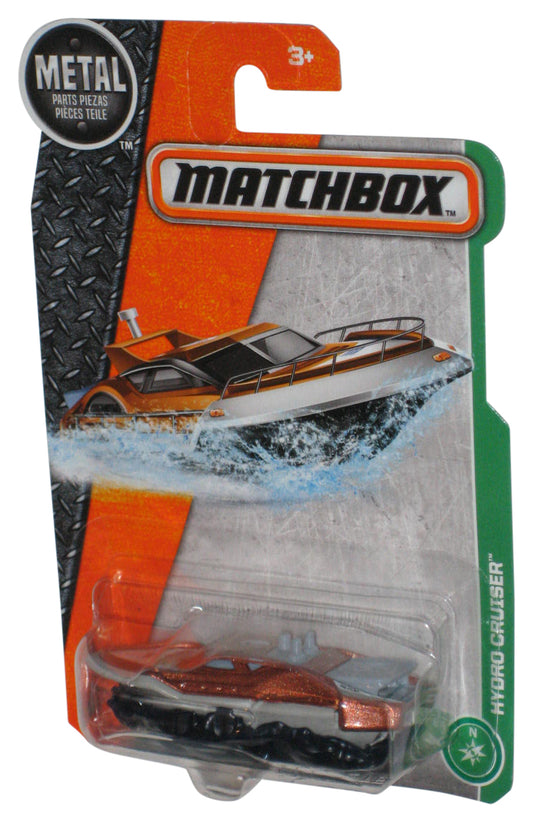 Matchbox Hydro Cruiser (2016) Metallic Brown Metal Toy Boat 98/125