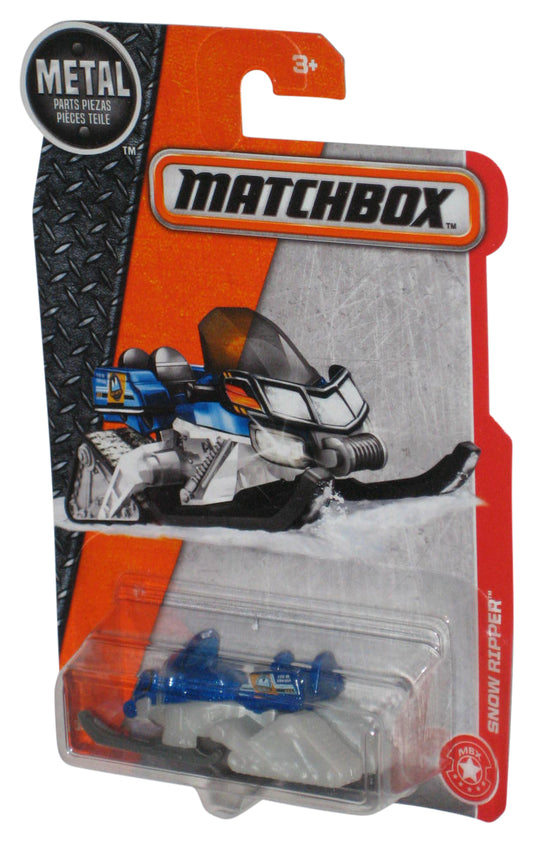 Matchbox Snow Ripper (2016) Blue & White Metal Toy Vehicle 73/125