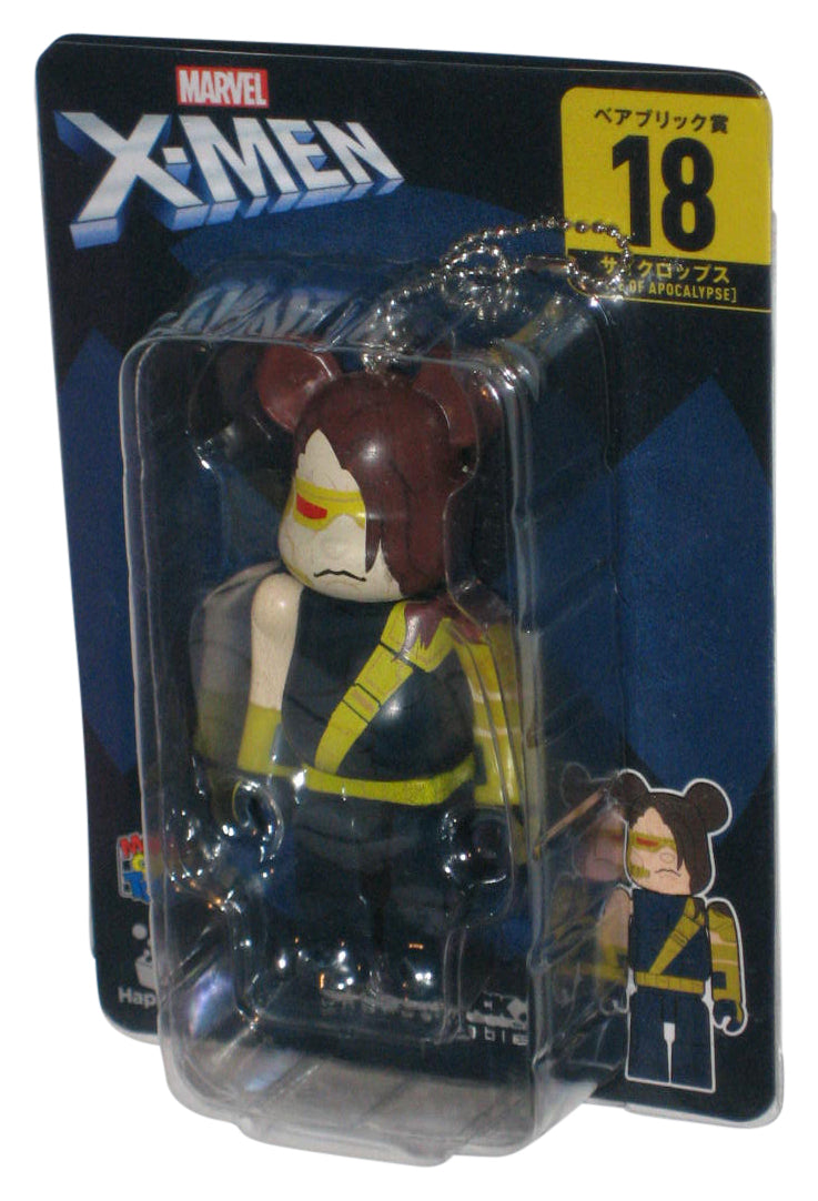 Marvel X-Men Age of Apocalypse Cyclops Medicom Toys Bearbrick Figure Keychain #18
