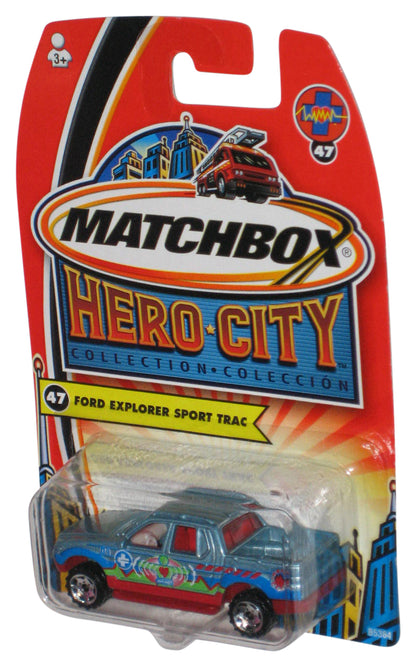 Matchbox Hero City Collection (2003) Ford Explorer Sport Trac Die-Cast Toy Car #47