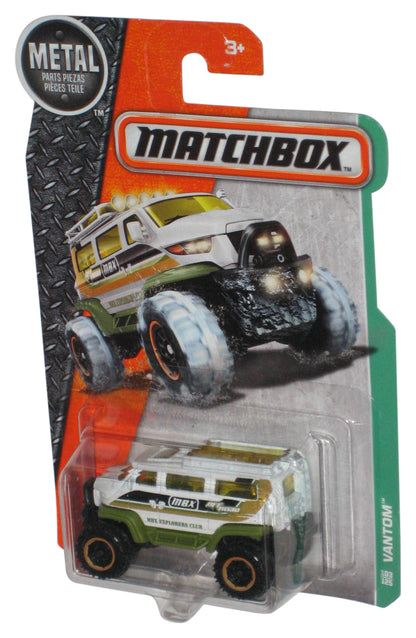 Matchbox MBX Explorers Club (2015) White Vantom Toy Truck 103/125