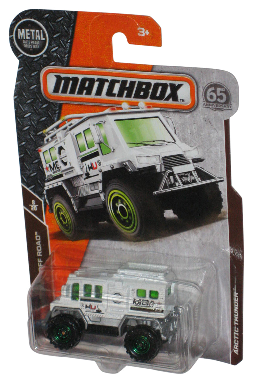 Matchbox MBX Off Road (2017) White Arctic Exploration Thunder White Toy 95/125