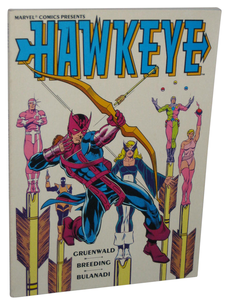 Marvel Comics Presents Hawkeye (1988) Paperback Book - (Gruenwald / Breeding / Bulanadi)