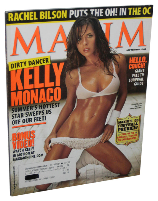 Maxim Kelly Monaco September 2005 Magazine Paperback Book