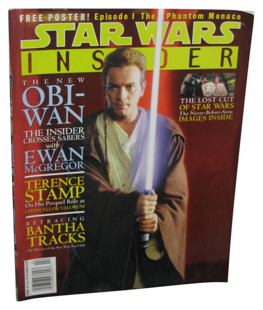 Star Wars Insider Magazine Book Issue #41 w/ Poster - (Obi-Wan Kenobi Ewan McGregor Cover)