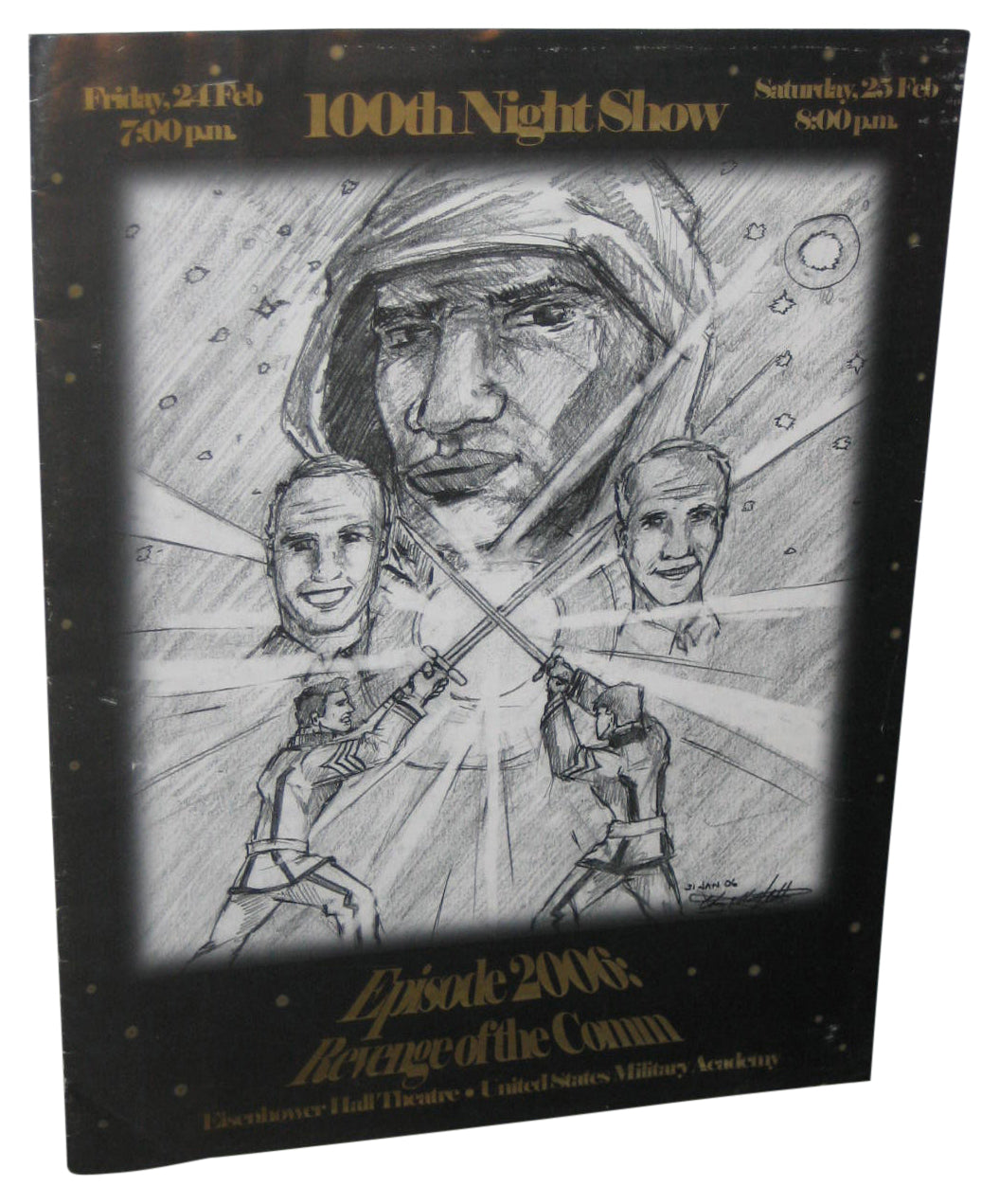 100th Night Show Episode 2006 Revenge of The Comm Book - (Eisenhower Hall Theatre United States Military Academy)