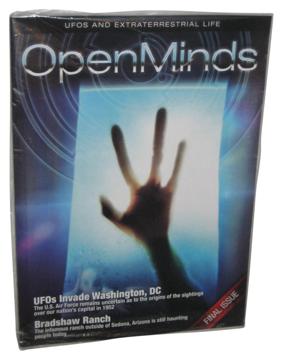 Open Minds UFOs Invade Washington DC June / July 2014 Final Issue Magazine Book