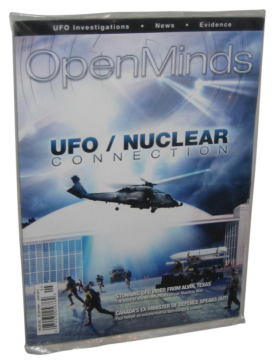 Open Minds UFO Nuclear Connection April / May 2011 Magazine Book