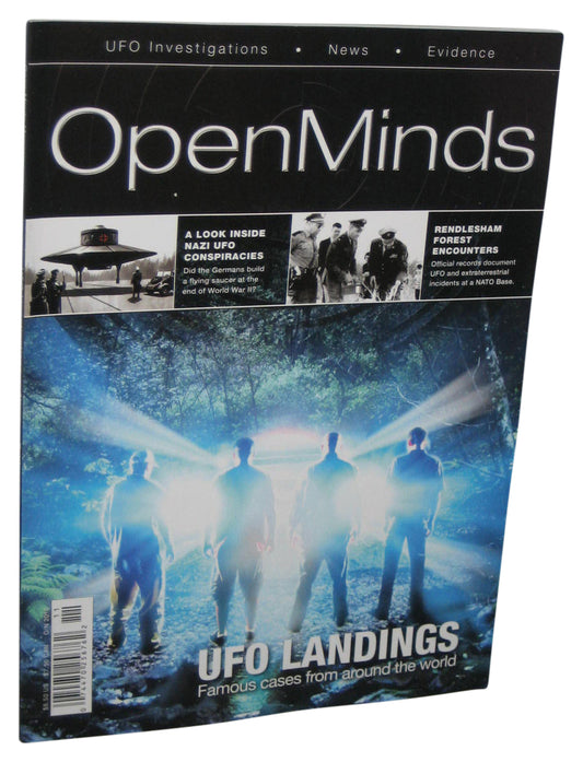 Open Minds UFO Landings October / November 2010 Magazine Book