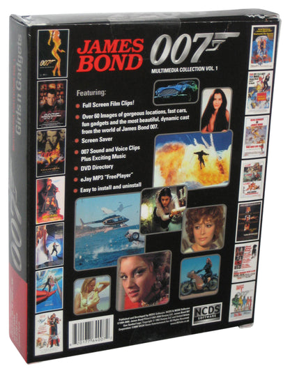 The Official James Bond 007 Screen Saver Vol. 1 Girls N Gadgets Windows PC CD Set - (Dented Box)