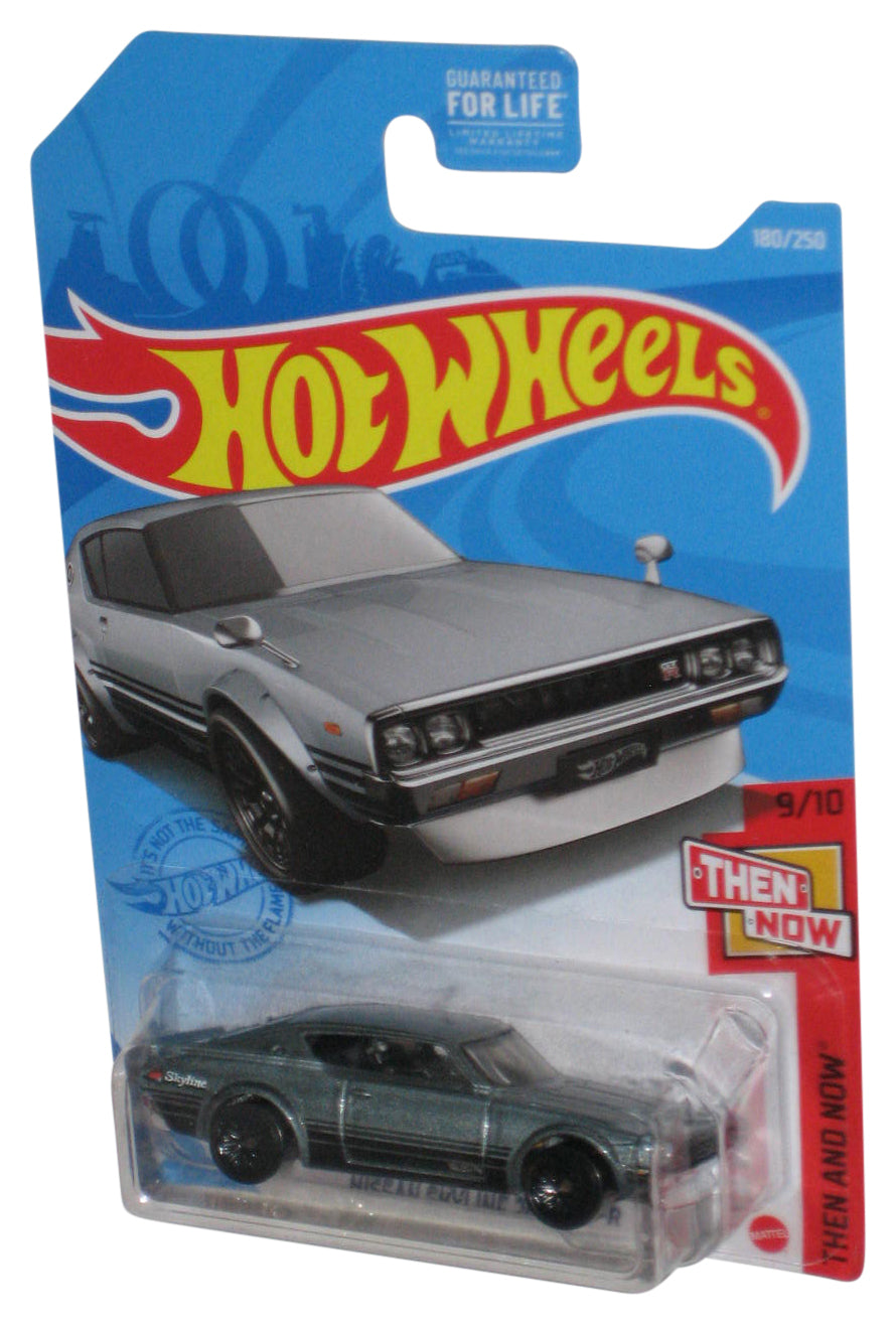 Hot Wheels Then And Now 9/10 (2020) Silver Nissan Skyline 2000 GT-R Toy Car 180/250