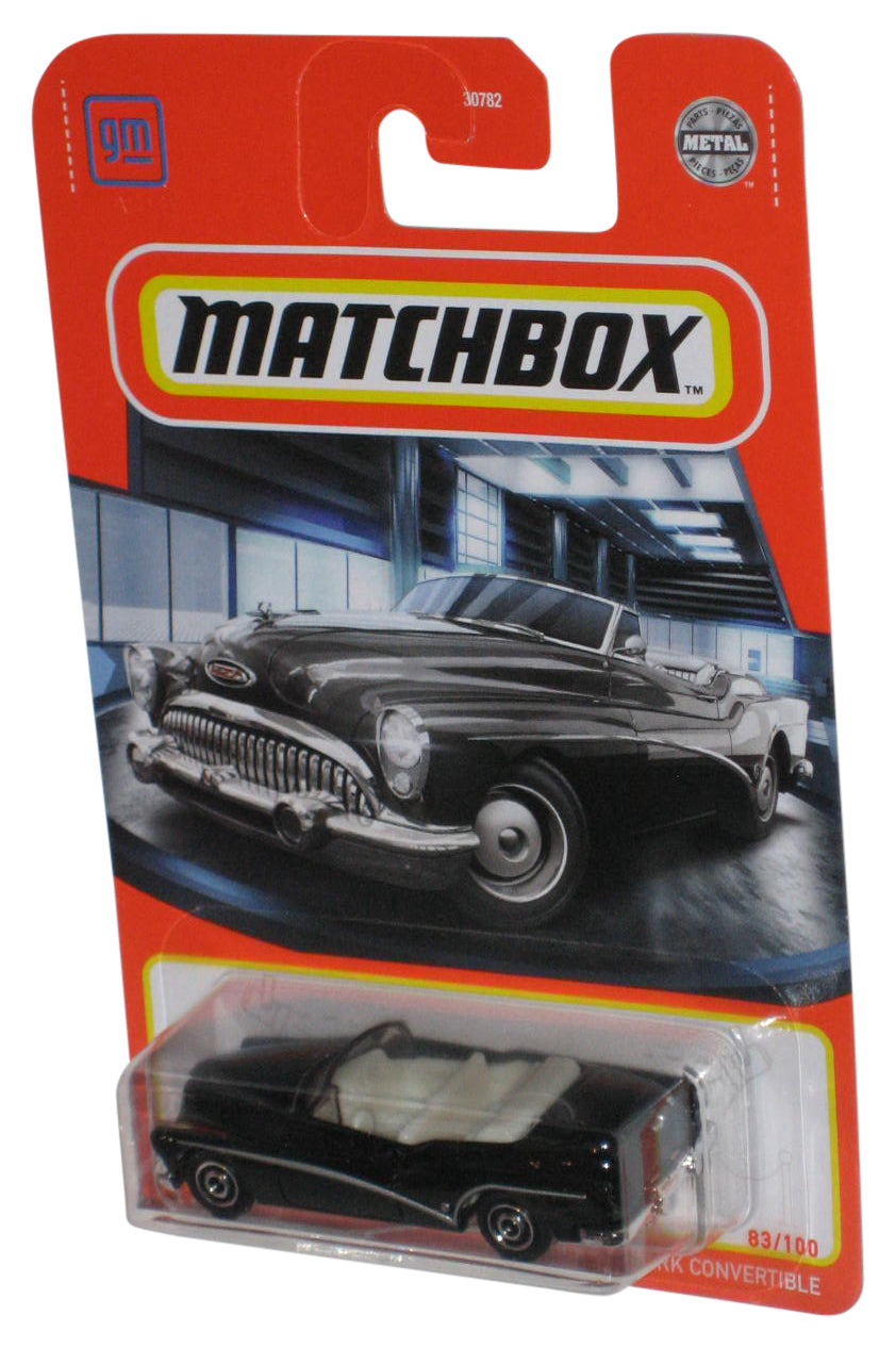 Matchbox 1953 Buick Skylark Convertible (2022) Black Die-Cast Metal Toy Car 83/100