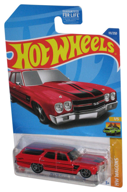 Hot Wheels HW Wagons (2021) Red '70 Chevelle SS Wagon Toy Car 111/250