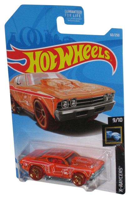 Hot Wheels X-Raycers 9/10 (2017) Orange '69 Chevelle Die-Cast Toy Car 60/250