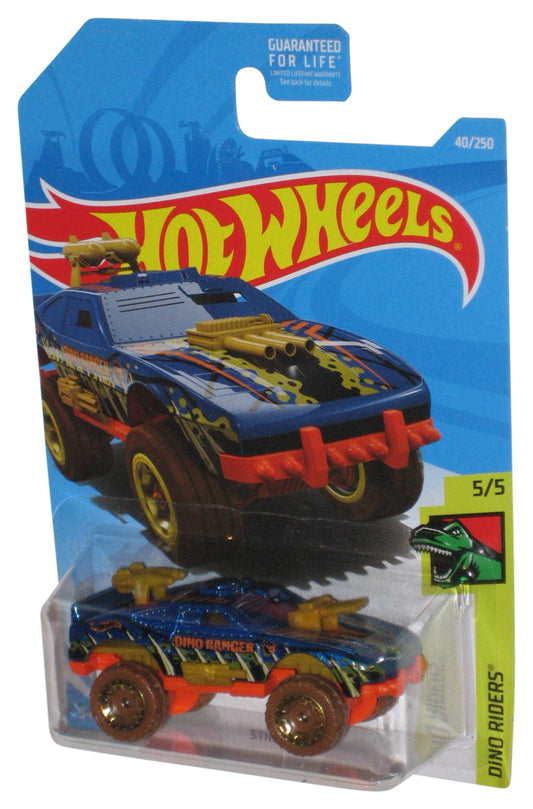 Hot Wheels Dino Riders 5/5 (2017) Blue Sting Rod Toy Car 40/250