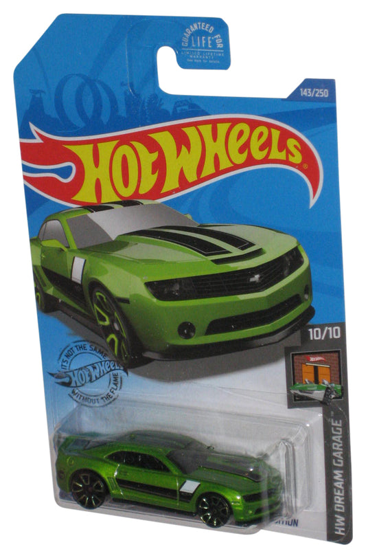 Hot Wheels HW Dream Garage 10/10 (2017) Green 2013 Chevy Camaro Special Edition Toy Car 143/250