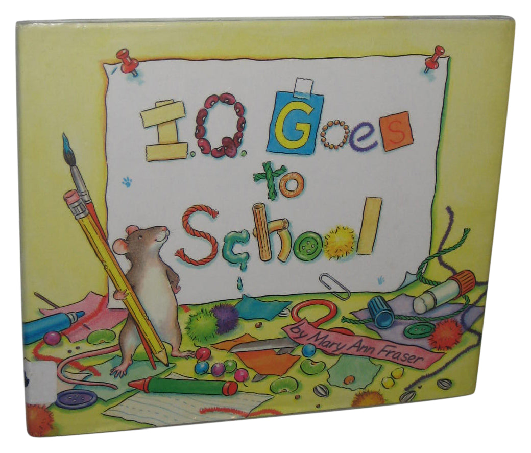 I.Q. Goes to School (2002) Kids Children Hardcover Book