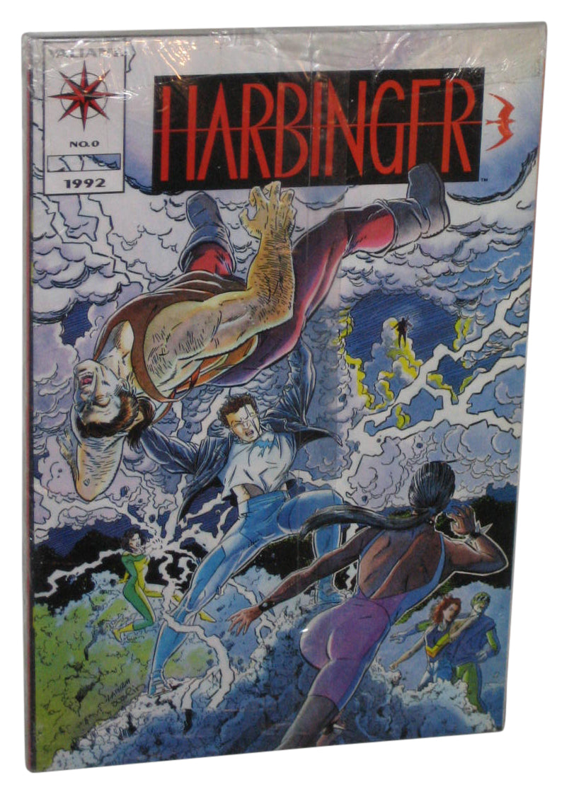 Harbinger Children of The Eighth Day (1992) Valiant Paperback Book w/ Comic Book No. 0