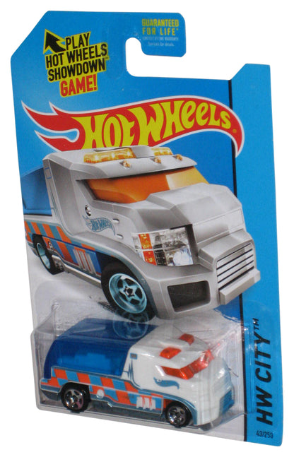 Hot Wheels HW City (2013) White & Blue Rapid Response Toy Car 43/250