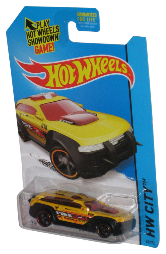 Hot Wheels HW City (2013) Yellow HW Pursuit Toy Car 45/250