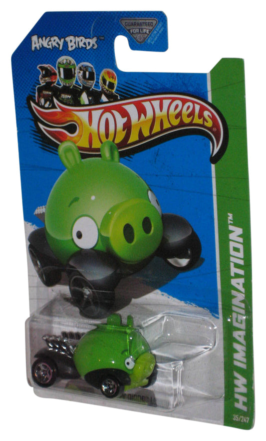 Hot Wheels Angry Birds Minion (2012) HW Imagination Green Toy Car #35/247