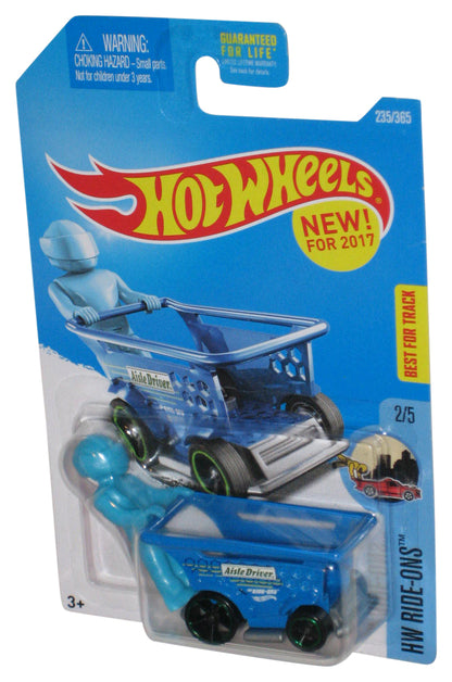 Hot Wheels HW Ride-Ons 2/5 (2017) Blue Aisle Driver Toy Car 235/365