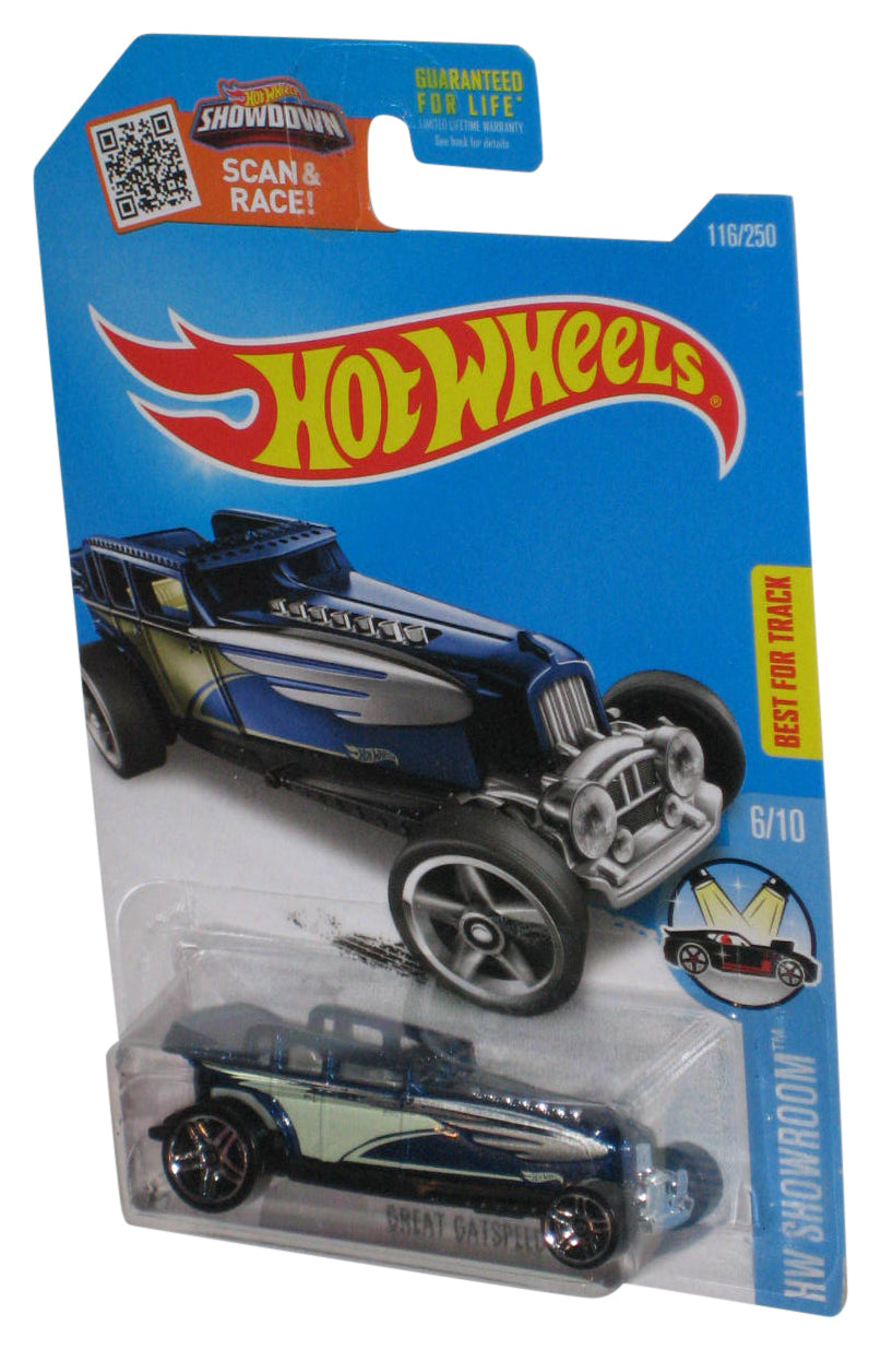 Hot Wheels HW Showroom 6/10 (2015) Blue Great Gatspeed Toy Car 116/250