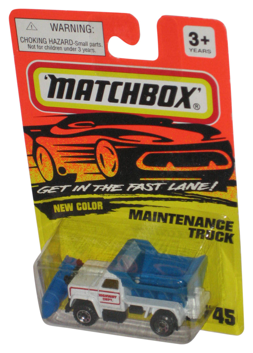 Matchbox Get In The Fast Lane (1994) New Color Maintenance Truck #45