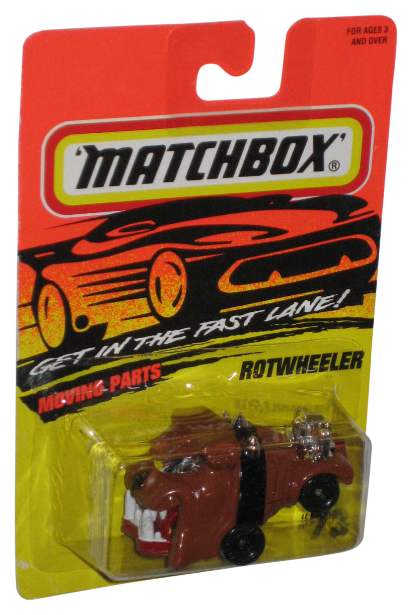 Matchbox Get In The Fast Lane (1995) Moving Parts Brown Dog Car #73