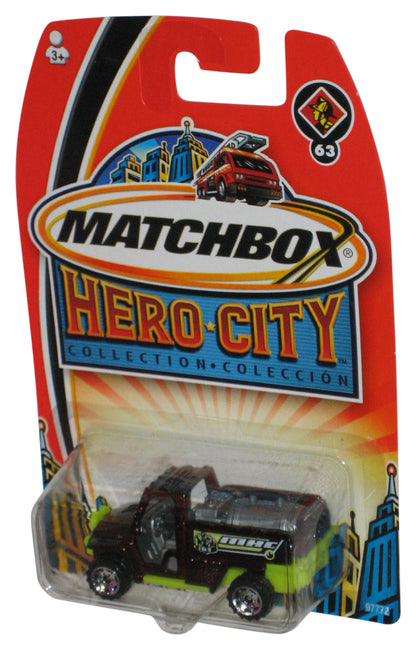 Matchbox Hero City (2003) All-Terrain Fire Tanker Toy #63