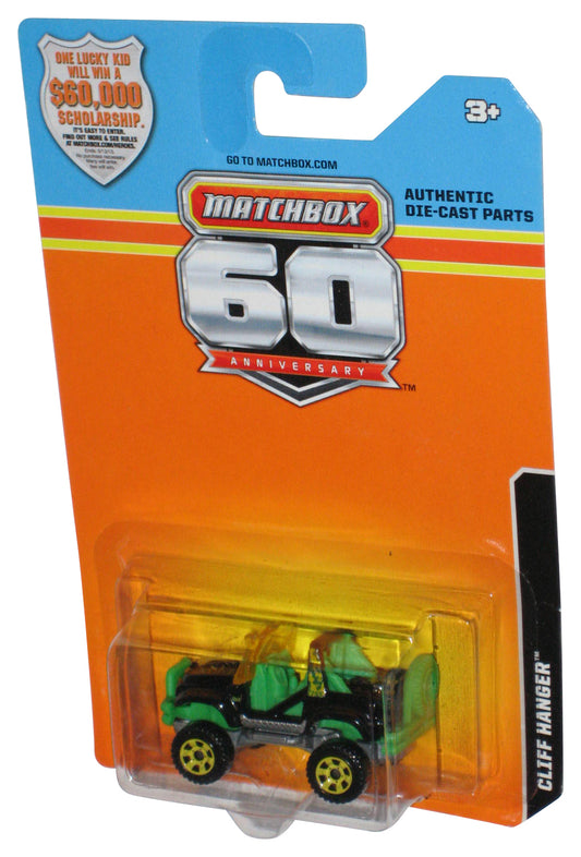 Matchbox 60th Cliff Hanger (2012) Mattel Green Die-Cast Toy Car
