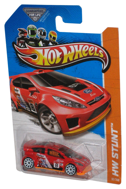 Hot Wheels HW Stunt (2012) Red '12 Ford Fiesta Toy Car 92/250