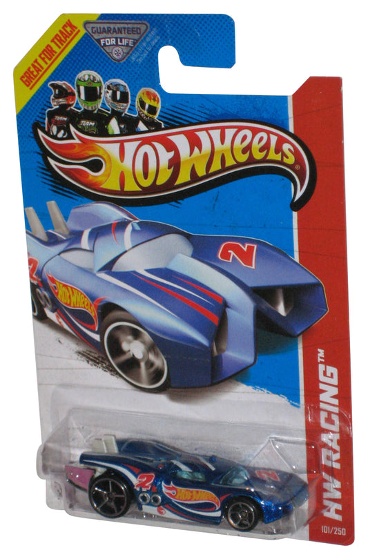 Hot Wheels HW Racing (2012) Blue Prototype H-24 Die-Cast Toy Car 101/250