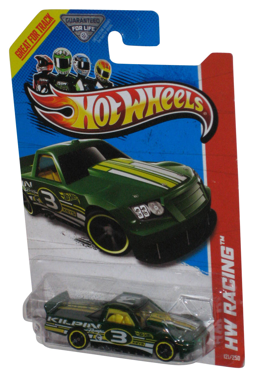 Hot Wheels HW Racing (2012) Green Circle Trucker Toy Car 121/250