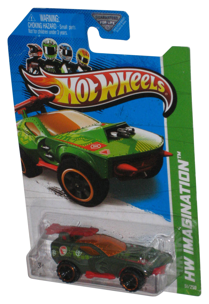Hot Wheels HW Imagination (2012) Green Sting Rod II Toy Car 51/250