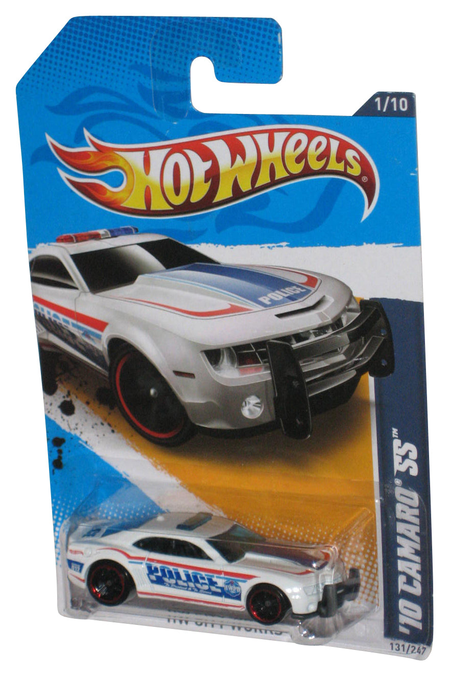 Hot Wheels HW City Works '12 (2011) White '10 Camaro SS Police Toy Car 131/247