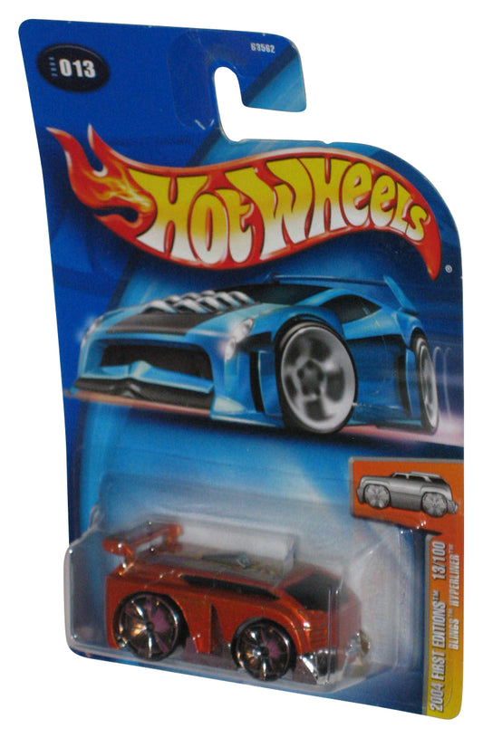 Hot Wheels 2004 First Editions 13/100 (2004) Orange Blings Hyperliner Toy Car #013