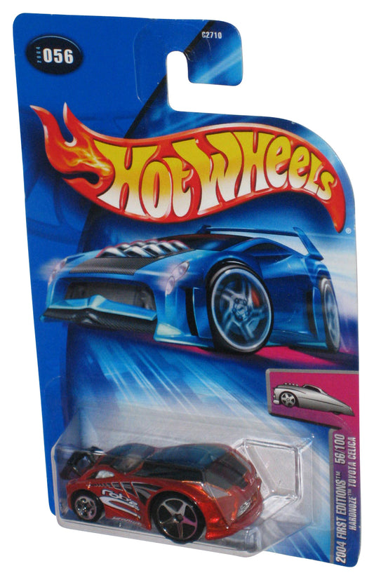 Hot Wheels 2004 First Editions 56/100 (2004) Red Hardnoze Toyota Celica Toy Car #056