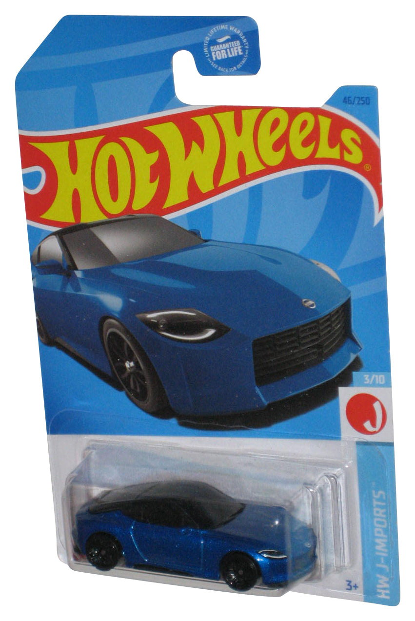 Hot Wheels HW J-Imports 3/10 (2021) Blue 2023 Nissan Z Toy Car 46/250